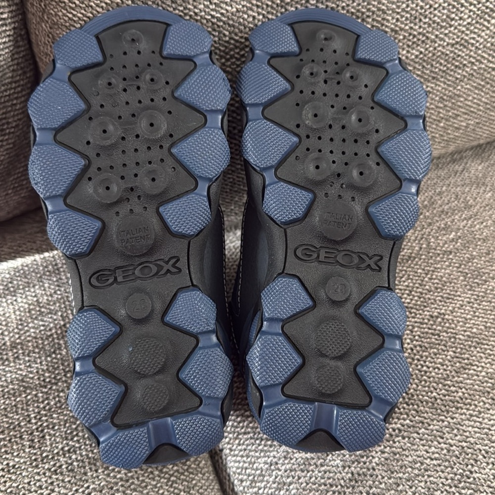 Geox Boy's Buller Mesh Low Top Sneakers Toddler Kids 10.5US 28EU New - Picture 12 of 14